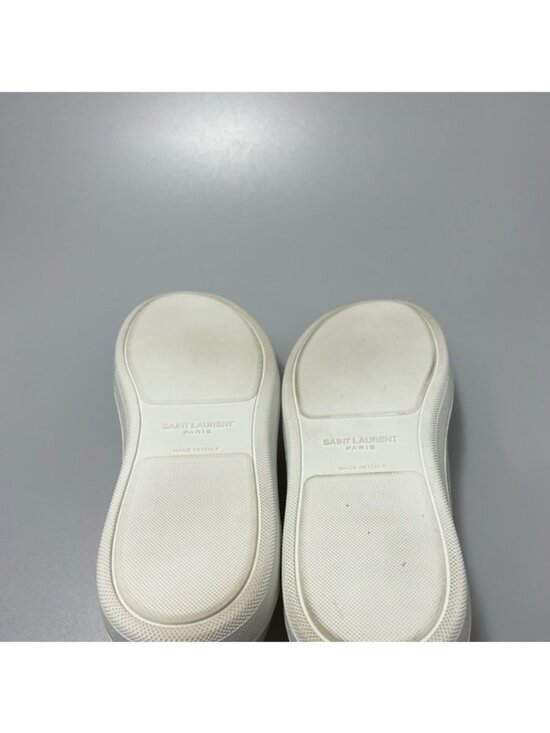 Saint Laurent Court Classic Perforated Leather Sneakers White Men’s EU 41/US 8 main image 9
